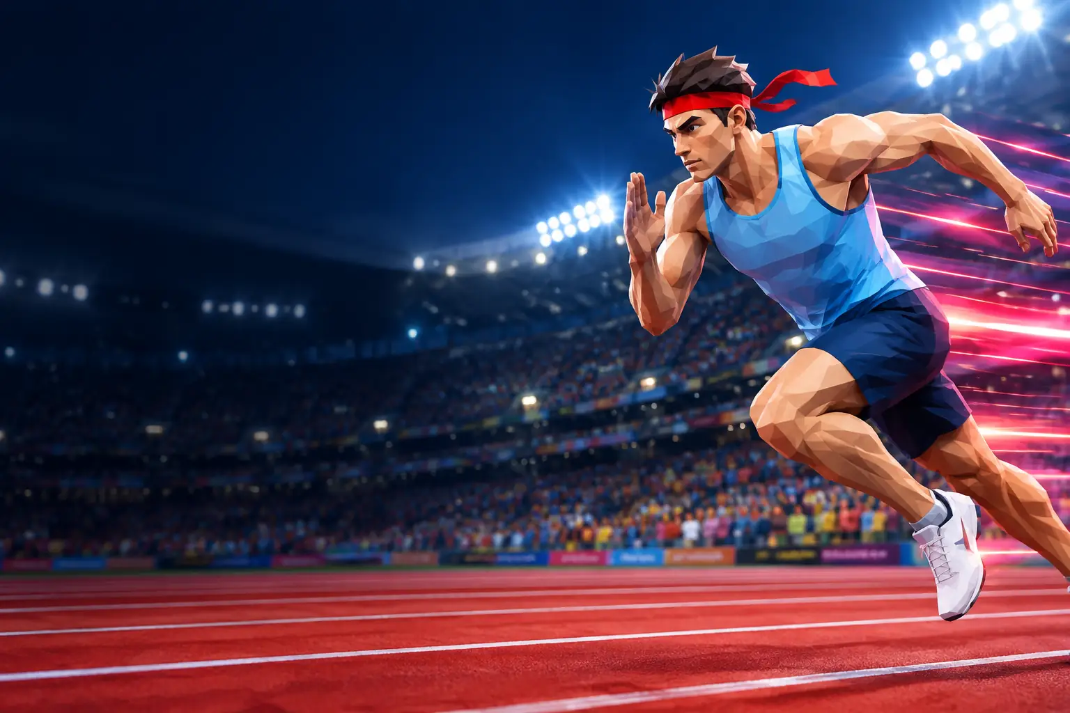 Speed Stars running game by Luke Doukakis